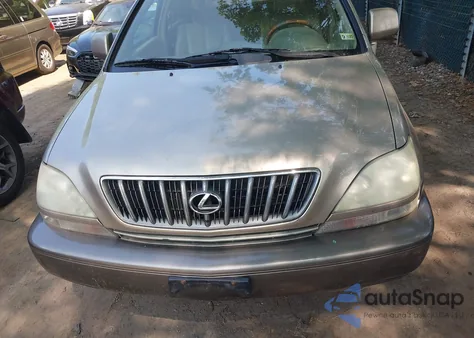 2002 Lexus Rx 300 из США, поврежденный, VIN JTJHF10U820238852